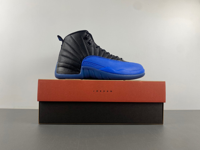 air Jordan 12 Retro Black Game Royal 130690-014