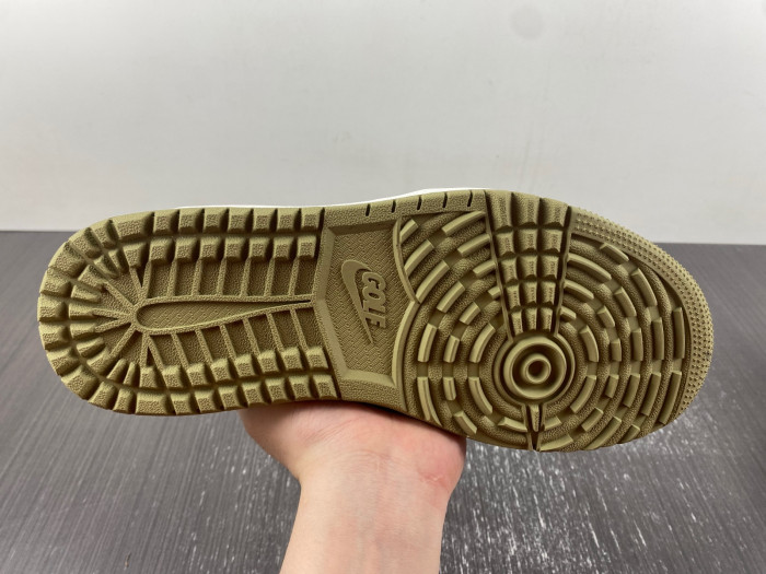 Air Jordan 1 Retro Low Golf Travis Scott Neutral Olive  FZ3124-200