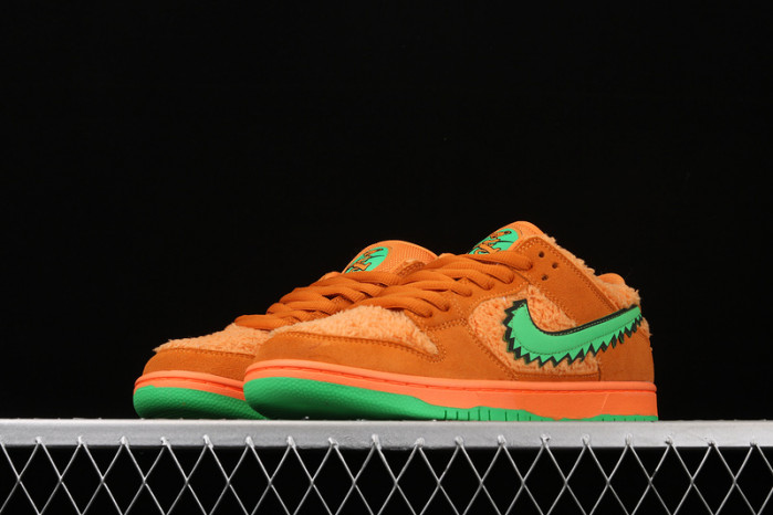 GRATEFUL DEAD X NIKE SB DUNK LOW "ORANGE BEAR"-CJ5378-800