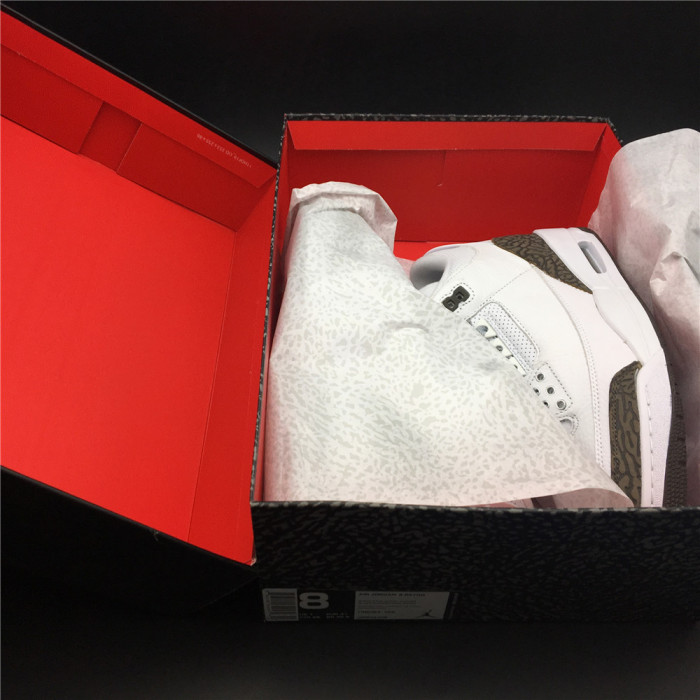 Air Jordan 3 Retro Mocha (2018)  136064-122