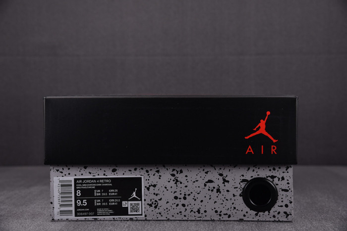 AIR JORDAN 4 RETRO COOL GREY 2019 RELEASED 308497-007