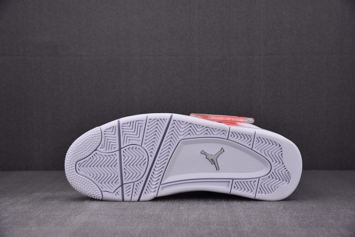 AIR JORDAN 4 RETRO “PURE MONEY” WHITE MENS 308497-100