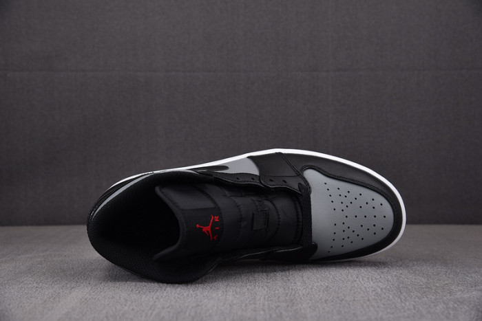 Air Jordan 1 Mid Shadow Red 554724-096