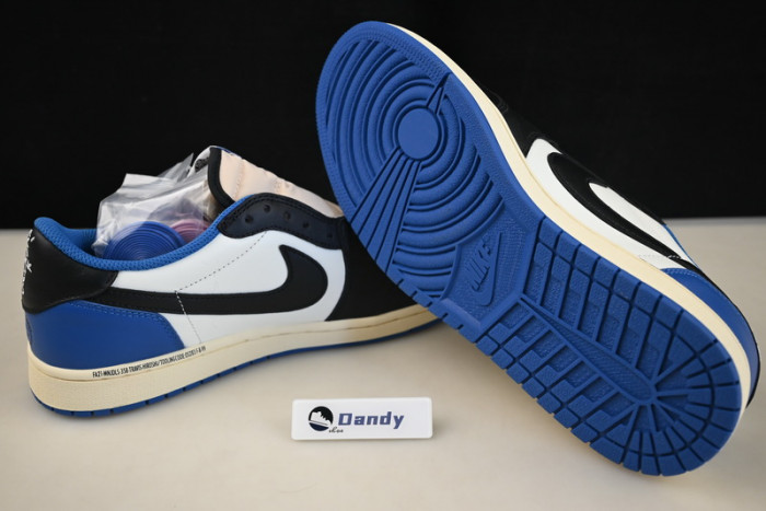 TRAVIS SCOTT X FRAGMENT X AIR JORDAN 1 LOW OG DM7866-140