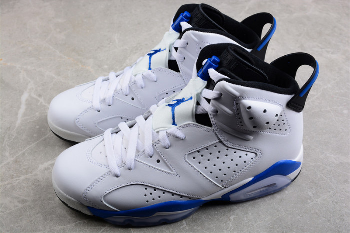Air Jordan 6 "Sport Blue" 384664-107