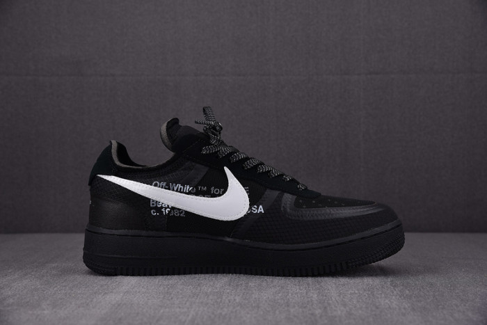 Nike Air Force 1 Low OFW Black White AO4606-001