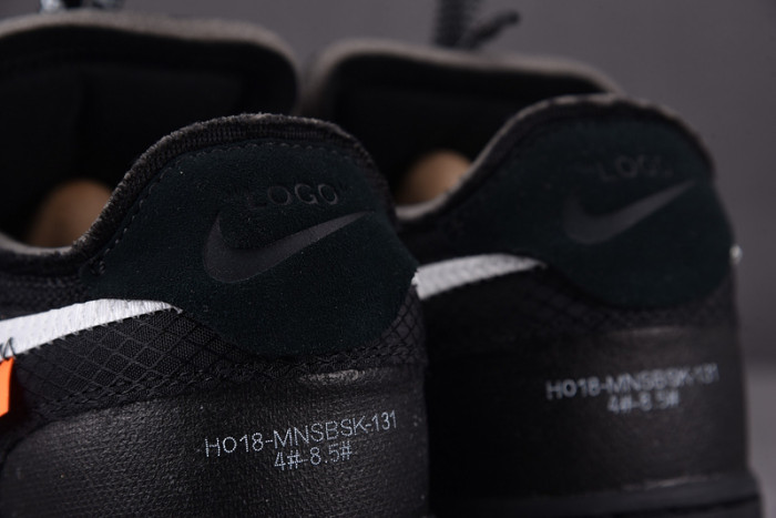 Nike Air Force 1 Low OFW Black White AO4606-001