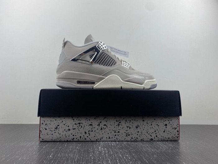 Air Jordan 4 WMNS “Light Iron Ore” “Frozen Moments” AQ9129-001