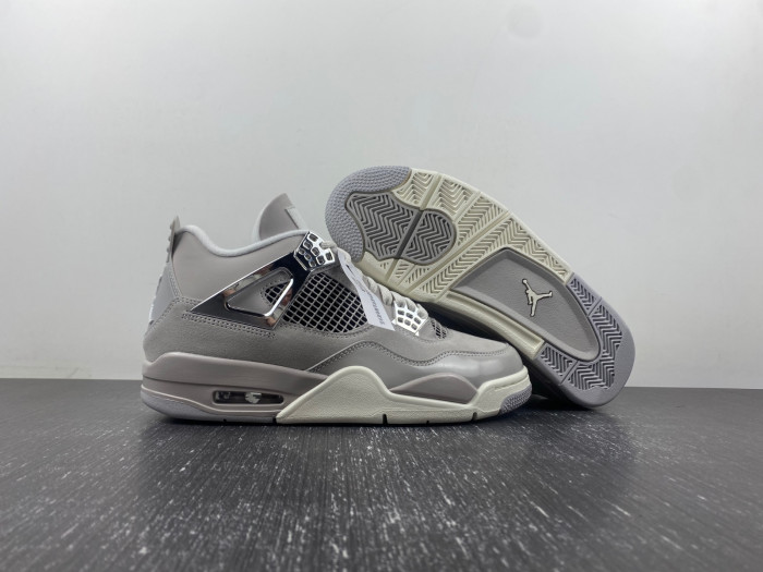 Air Jordan 4 WMNS “Light Iron Ore” “Frozen Moments” AQ9129-001