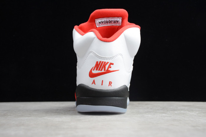 JORDAN 5 RETRO FIRE RED SILVER TONGUE (2020) - DA1911-102