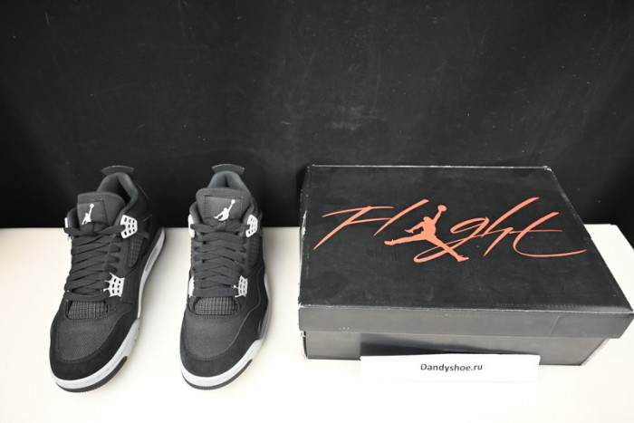 Air Jordan 4 Black Canvas DH7138-006