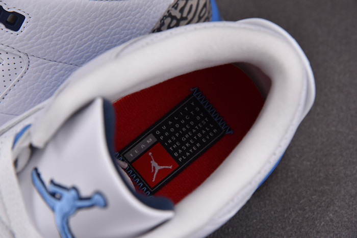 AIR JORDAN 3 RETRO “UNC” WHITE CT8532-104