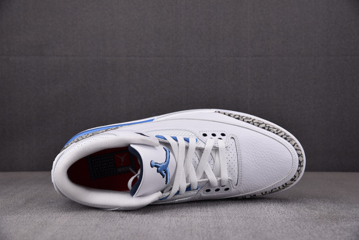 AIR JORDAN 3 RETRO “UNC” WHITE CT8532-104