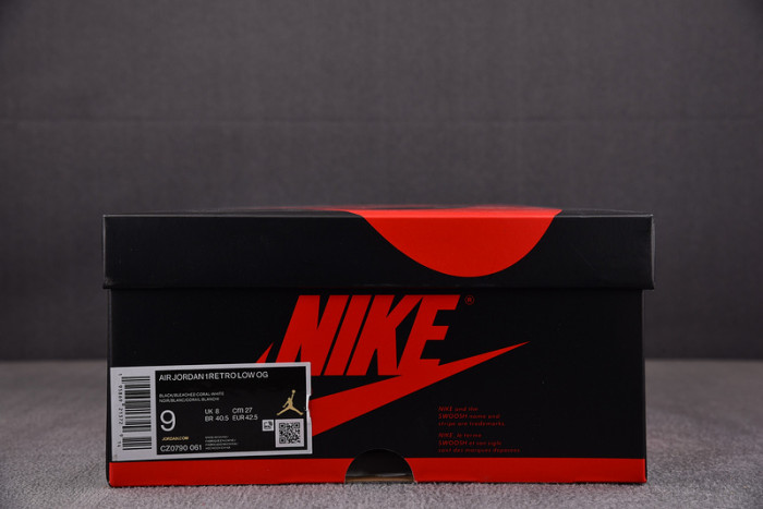 Air Jordan 1 Retro Low OG“Bleached Coral” CZ0790-061