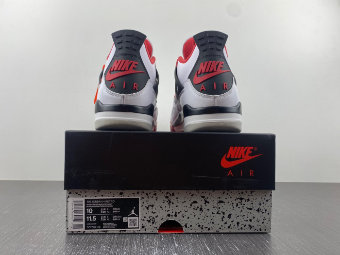 AIR JORDAN 4 RETRO  FIRE RED (2020)  DC7770-160