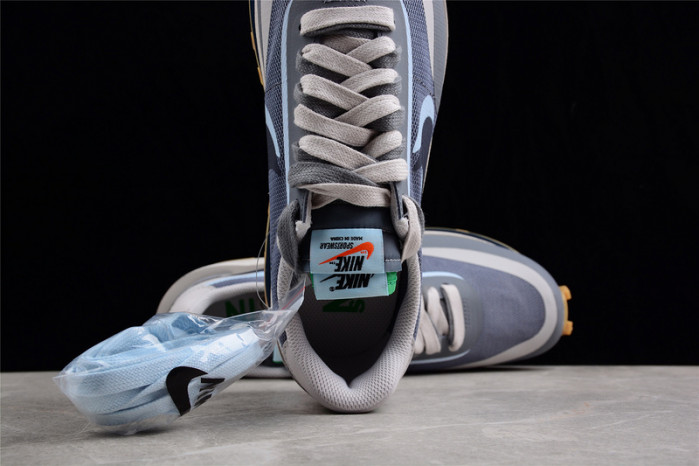 NIKE LD WAFFLE SACAI CLOT KISS OF DEATH 2 COOL GREY DH3114-001
