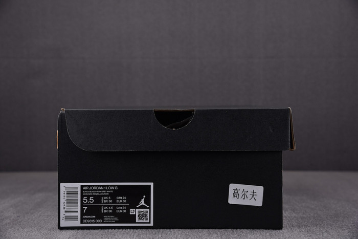 Air Jordan 1 Low OG Golf “Black Croc” DD9315-003