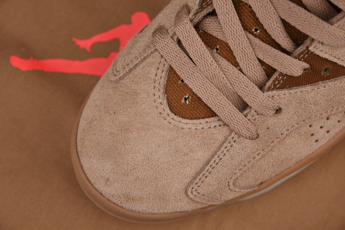 TRAVIS SCOTT X AIR JORDAN 6 “BRITISH KHAKI”  DH0690-200