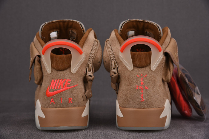 TRAVIS SCOTT X AIR JORDAN 6 “BRITISH KHAKI”  DH0690-200