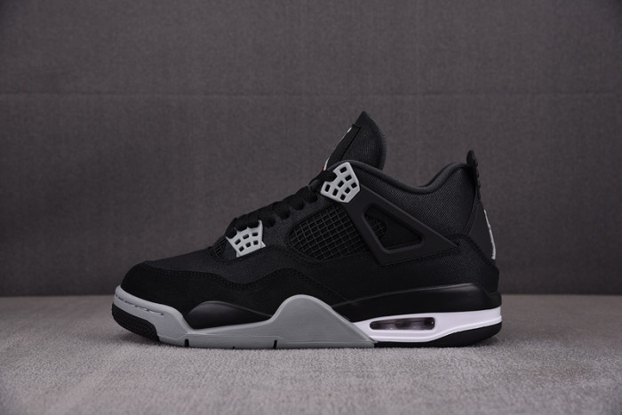 Air Jordan 4 Black Canvas DH7138-006