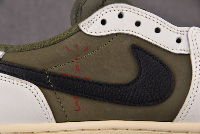 Travis Scott x Air Jordan 1 Low OG “Medium Olive” DM7866-200