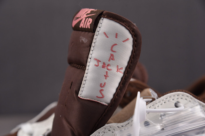 Travis Scott x Air Jordan 1 Low OG “Dark Pony/Pink Oxford”  DZ4137-206