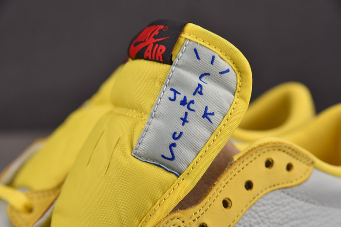 Air Jordan 1 Low OG SP Travis Scott Canary (Women