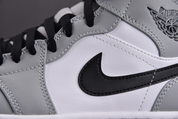 AIR JORDAN 1 MID LIGHT SMOKE GREY 554724-092