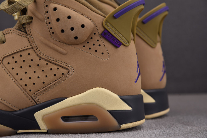 Air Jordan 6 Retro Gore-Tex Brown Kelp (Women