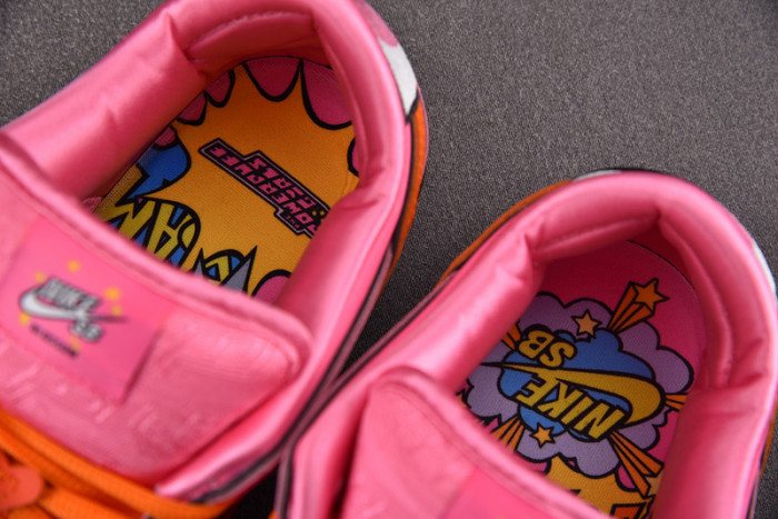 The Powerpuff Girls x Nike SB Dunk Low “Blossom” FD2631-600