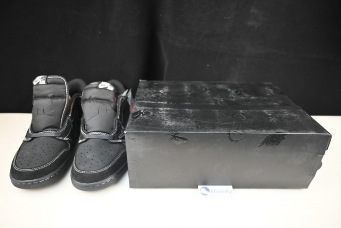 Air Jordan 1 Retro Low OG SP Travis Scott Black Phantom DM7866-001