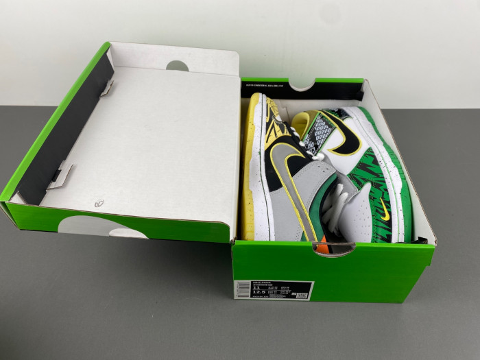 Nike Dunk Low What the Duck Away University of Oregon PE  HV1454-100
