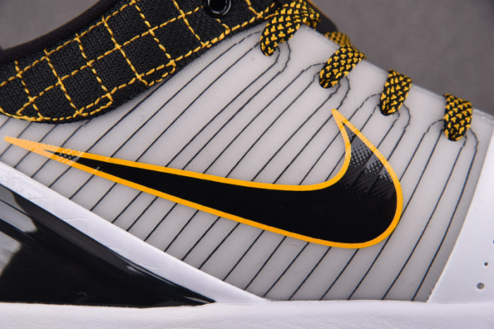 Nike Kobe 4 Protro White Black Del Sol  AV6339-101