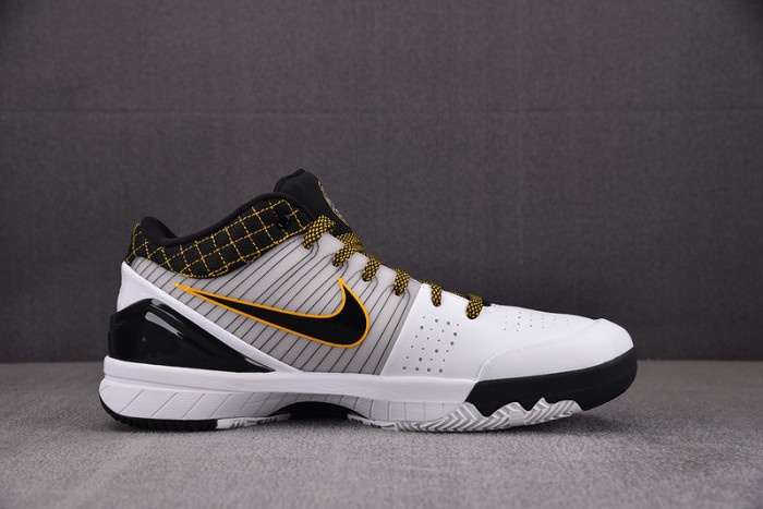 Nike Kobe 4 Protro White Black Del Sol  AV6339-101